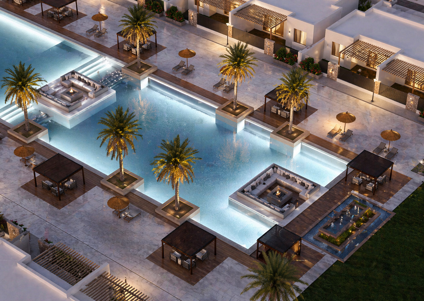 La Vida Beach Resort Aerial View